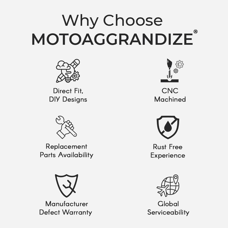 Motoaggrandize Fork Protectors for Kawasaki Ninja 650 and Z 650