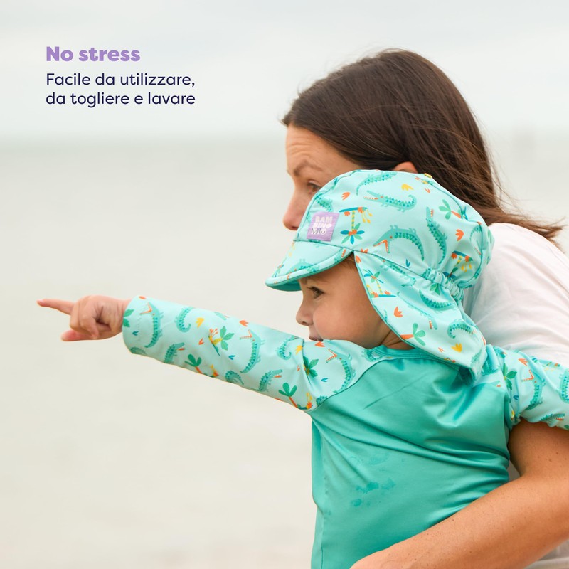 Bambino Mio, Top Nuoto, Maniche Lunghe, Protezione UPF40+ (1 a