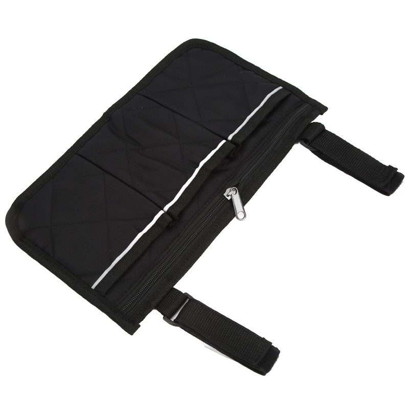 Wheelchair Side Hanging Storage Bag Multi Pocket Armrest Pouch Bag