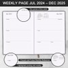 Planner 2024-2025 - 18 Months (July 24 - December 25)
