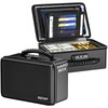 ENGPOW Fireproof Money Box, Small Hard Case Fireproof Box with
