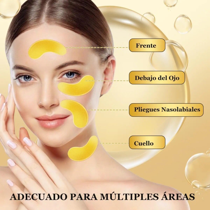 Parches Ojos Ojeras Colágeno