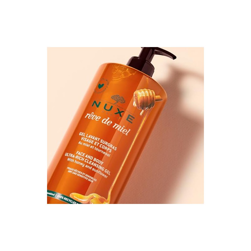 Nuxe Reve Miel Gel Lavant 750 ml