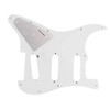 Guitar Pickguard Replacement Aluminum Foil Shielding PVC Scratch Protection Guitar