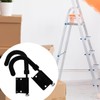 ＫＬＫＣＭＳ 2X Ladder Hooks for Roofing Hooks,Wall Ladder,Stable Hook,Powerful,Detachable Convenient