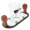Handheld Router Plunge Base, Aluminium Alloy, Blackening Treatment, Circular Locking