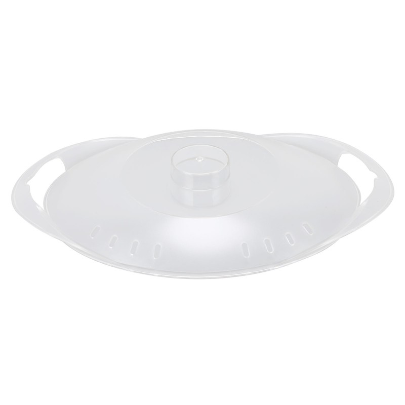Kitchen Food Processor Robot Lid PC Heat Resistance Steaming Pan