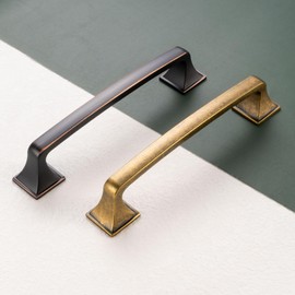 BEROSSA 5 Inch Oil Rubbed Bronze Cabinet Pulls Drawer Handles 10 Pack 2030