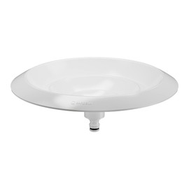 Gardena ClickUp! Vogelbad: Modernes Vogelbecken mit 25 cm Durchmesser, kombinierbar mit dem ClickIp! Stiel oder der ClickUp! Balkonhalterung, leicht in der Handhabung (11420-20)