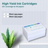 USEHOTI LC401XL Black Ink Cartridges Compatible with Brother LC401, 2-Pack