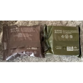 jypesa almond & olive (20 TOTAL)  Almond & Olive Facial Body Soap Oatmeal Almond 1.05 oz Travel Bars