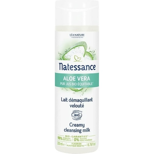 Natessance Aloe Vera Cleansing Milk, 200 ml