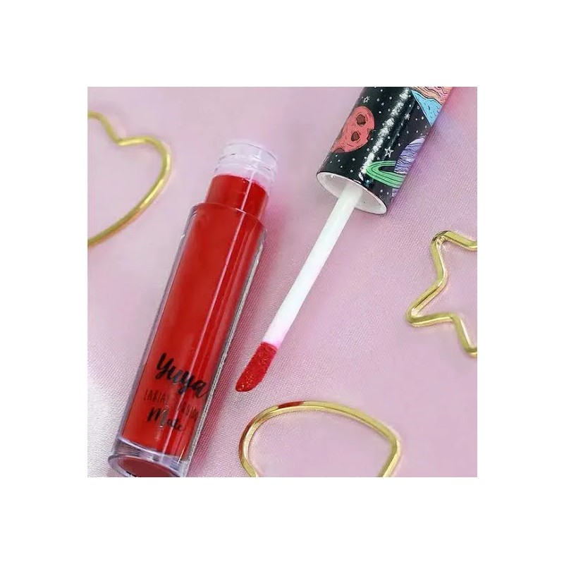 Yuya Labial Líquido Mate Mi Amor Color Rojo