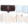 31Pcs Pottery Tools Set Soft Clay Sculpting Carving Trimming Knife