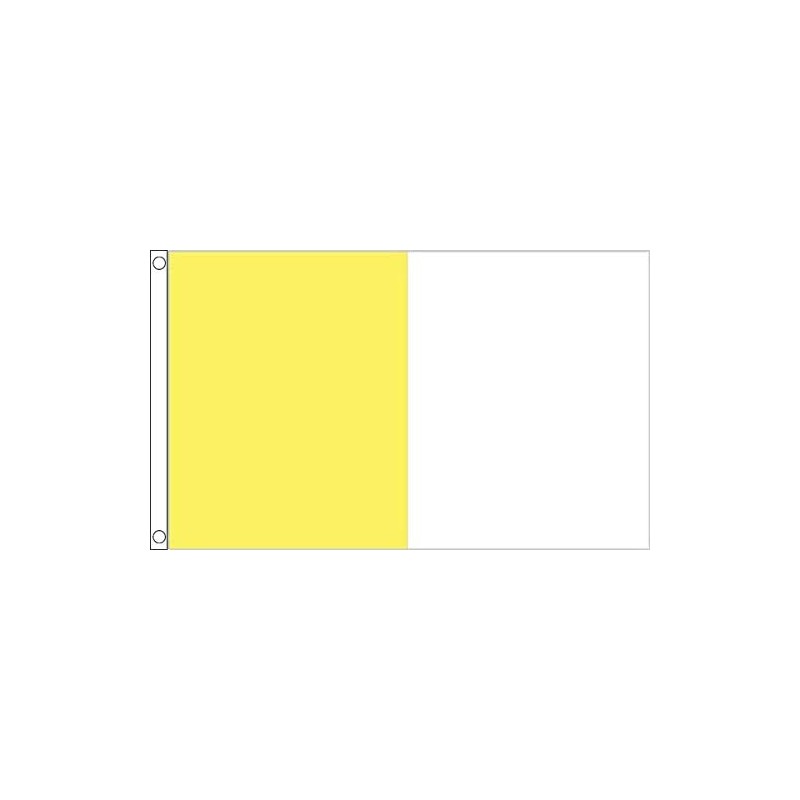 Saffron and White Irish County Flag - 5 x 3