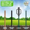 Gtongoko 12LB T Post Driver with Handles Heavy Duty Fence