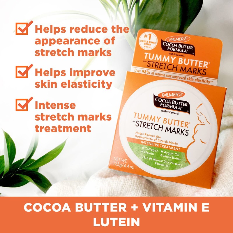 Palmer's Botanicals Cocoa Butter Tummy Butter For Stretch Marks by