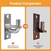 Heavy Duty Gate Hinges,4Pack Wall Mount Gate Hinge with 5/8