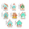 Christmas Hanging Ornaments Set of 28, Christmas Ornaments with Strings,