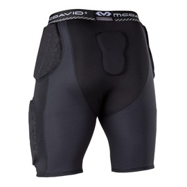 McDavid MD7414-00001-AXXXL Rival Integrated 5-Pad Girdle Black AXXXL