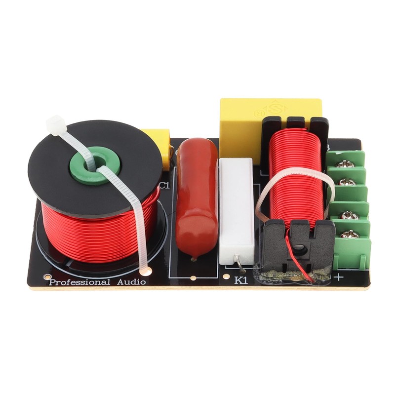 DriSentri 2 Way Crossover for Speaker, 200W 4-8 Ohm 2