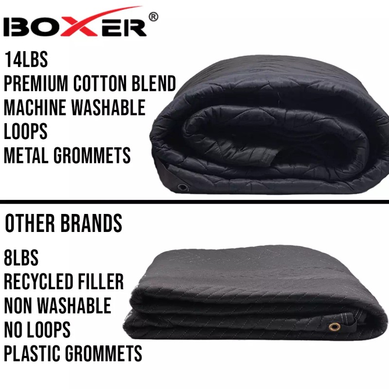 Boxer Tool XL Pro Studio Sound Dampening Blanket 96" x