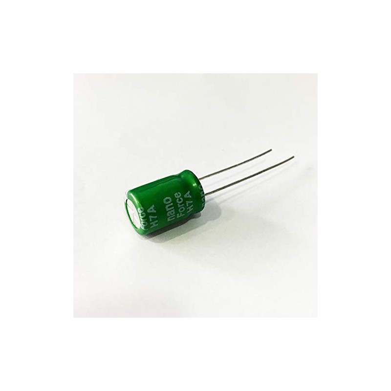 PoiLee 5 Pcs Super Capacitor 2.7V 1F 8x12mm Farad Capacitance