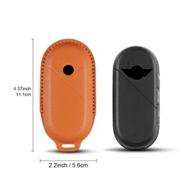 KUNGKIC For 2024 2025 Mini Cooper S Countryman J01 J05 U25 F65 F66 F67 Leather Key Cover Protective Case Remote Key Fob Car Key Converter