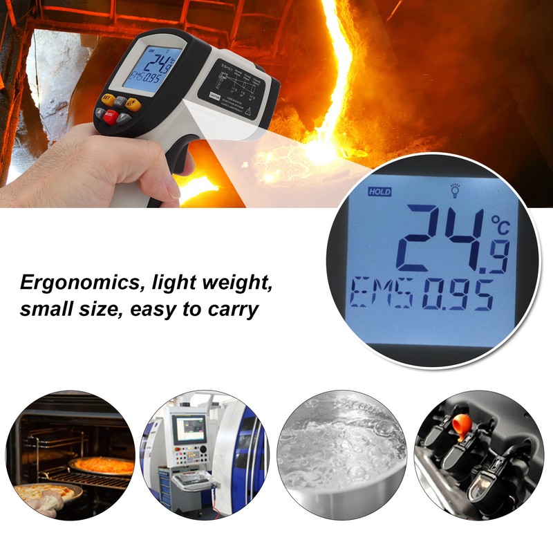 700GR Infrared Thermometer High Accuracy Non Contact Thermometer Temperature Measurement