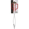 GrillPro 40730 Chrome Plated 2-in-1 Turner/Tong, Silver