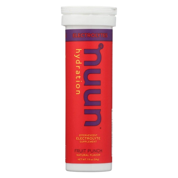 Nuun Hydration Drink Tab - Active - Fruit Punch - 10 Tablets - Pack of 88