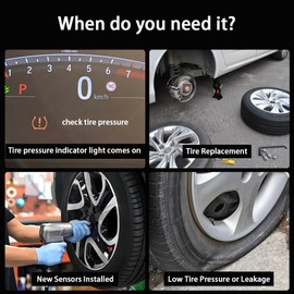 Super EL50448 Plus 2-in-1 TPMS Reset Tool for GM for Ford Vehicles Tire Pressure Monitor Sensor Relearn Tool 2025 Edition