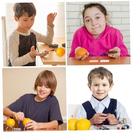 FELTECHELECTR 3sets Zinc Strip Diy Fruit Safe Science Learning Supplies for Boys and Girls 10pairs*3