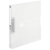 Herlitz 11205713 Ring Binder A4, Polypropylene, 2-Ring Combination Mechanism, 2.7