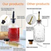 Shining Craft Syrup Dispenser Bottles Set, 4 Pack 7 OZ
