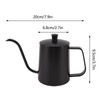 Small Pour Over Coffee Kettle Stainless Steel Precisely Control Coffee