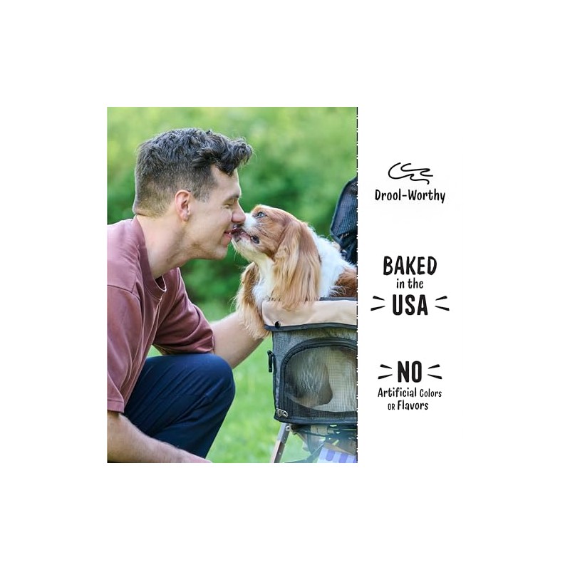 Three Dog Bakery Red Velvet Valentine's Day Lick'n Crunch 13