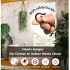 Ceiling Hooks for Hanging Plants String Lights Outdoor, Stainless Steel