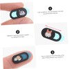 Operitacx 5Pcs Cat Pattern Webcam Cover Ultra Thin Privacy Protector