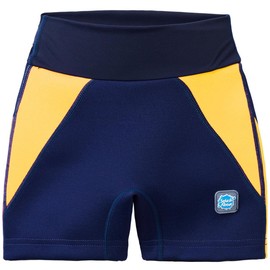 Splash About Kids Jammers, Navy/Yellow, 4-5 Years