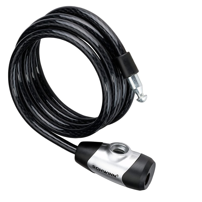 Schwinn Bike Cable Lock with Keys, 6 ft x 8