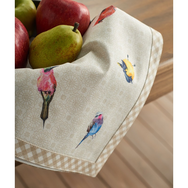 Maison d' Hermine Birdies en Alambre 100% algodón Juego de