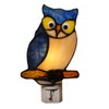 DUONAYU Stained Glass owl Night Light,studyroom Night Light，Suitable for Living