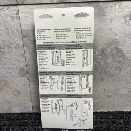 Prime-Line 3-15/16" White Diecast Door Handle w/Wood Handle C 1194 New Sealed