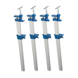 Dapetz ® 4x aluminum sash clamp 1200mm sash clamps. Deep-cut acme thread enables final tightening and application of clamping pressure. Made with u-section aluminum