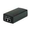 VALUE Gigabit PoE+ Injector, 30W, Black