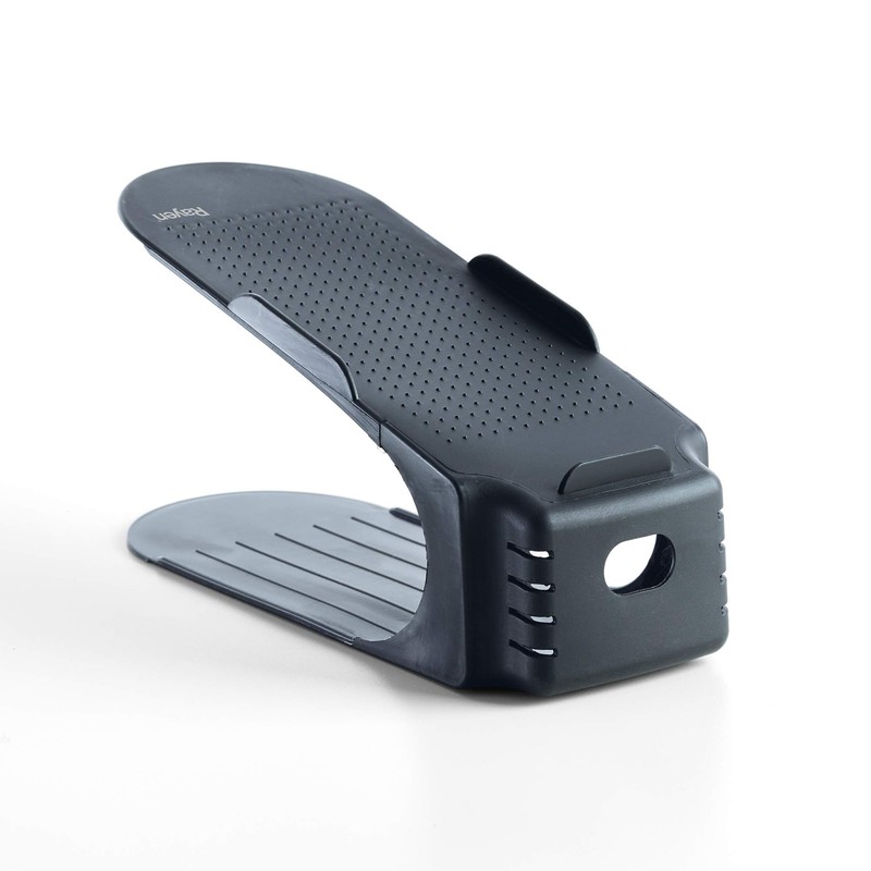 Rayen Shoe Rack Polypropylene Grey 25 x 6.5 x 26