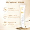WEUD Contorno de Ojos con Retinal, Péptidos y Probióticos, Crema