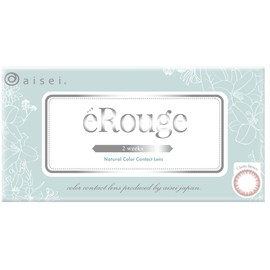 エルージュ トーメー2WEEKS クラリティブラウン -8.00 6枚入り