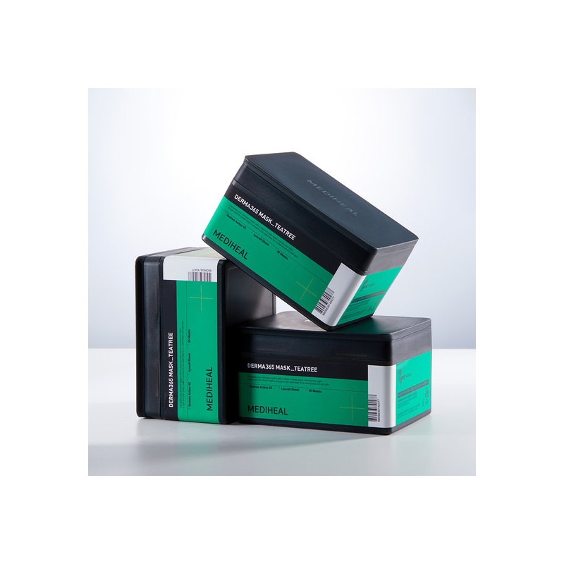 Mediheal Derma365 Tea Tree Mask 30 Sheets / 메디힐 더마365